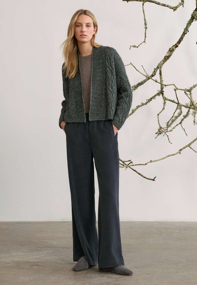 Hose mit weitem Bein, Dunkles Petrol, completeTheLook