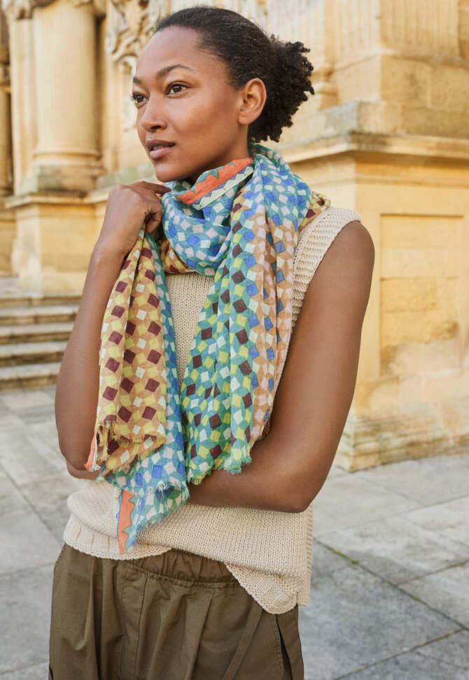 Print-Schal, Achat, completeTheLook