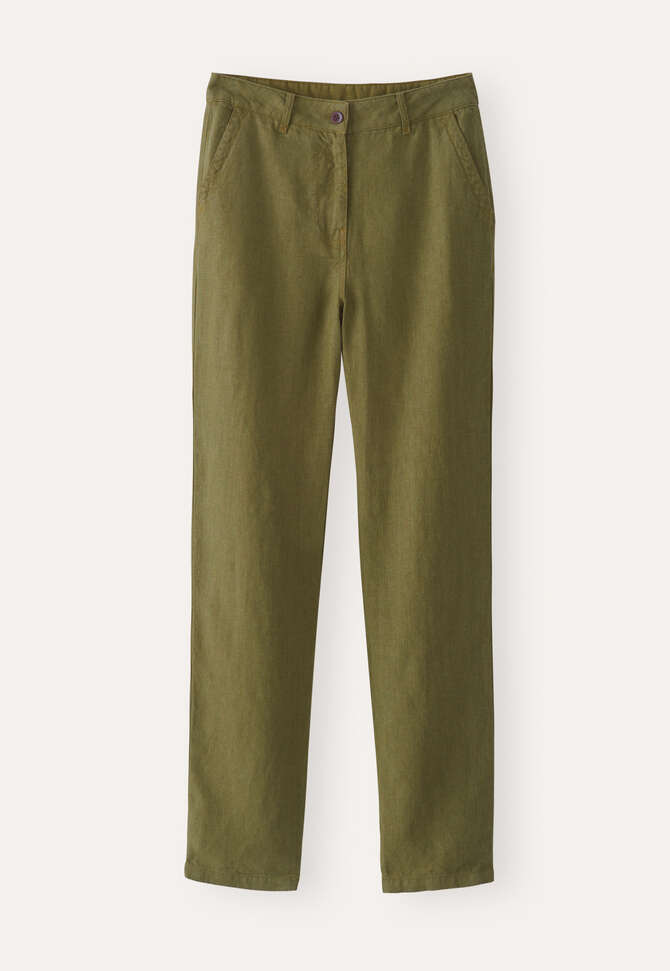 Jeans mit schmalem Bein, Dunkles Khaki, completeTheLook
