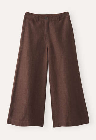 Edle Culotte, Rotbraun, webstill