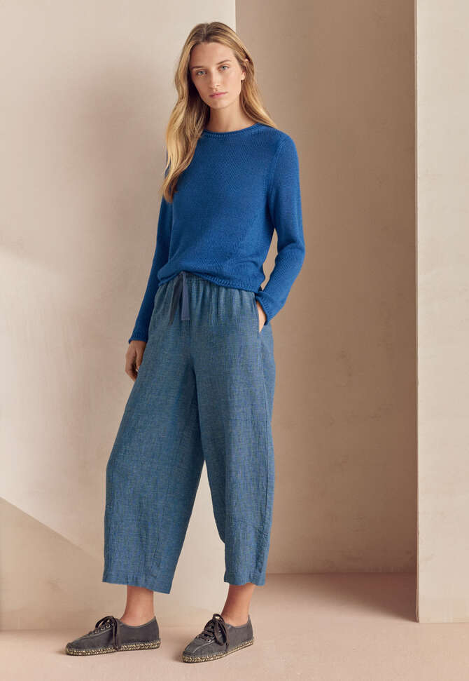 Lang&auml;rmeliger Pullover, Indigo, completeTheLook