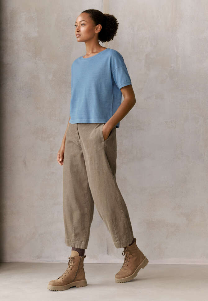 Hose in gek&uuml;rzter L&auml;nge, Nerzbraun, completeTheLook