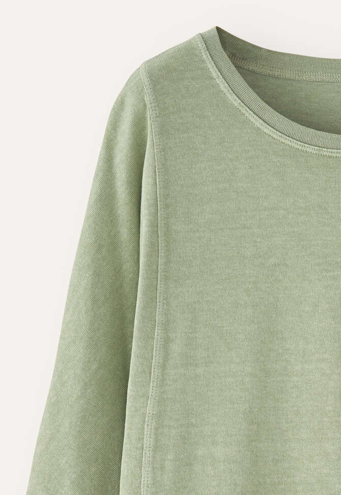 Top mit Teilungsn&auml;hten, Zartes Jadegr&uuml;n, completeTheLook