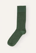 Fein gestrickte Socken, Waldgr&uuml;n, webstill