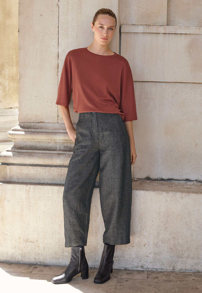 Oberteil mit Dolman-&Auml;rmeln, Dunkles Kupfer, completeTheLook
