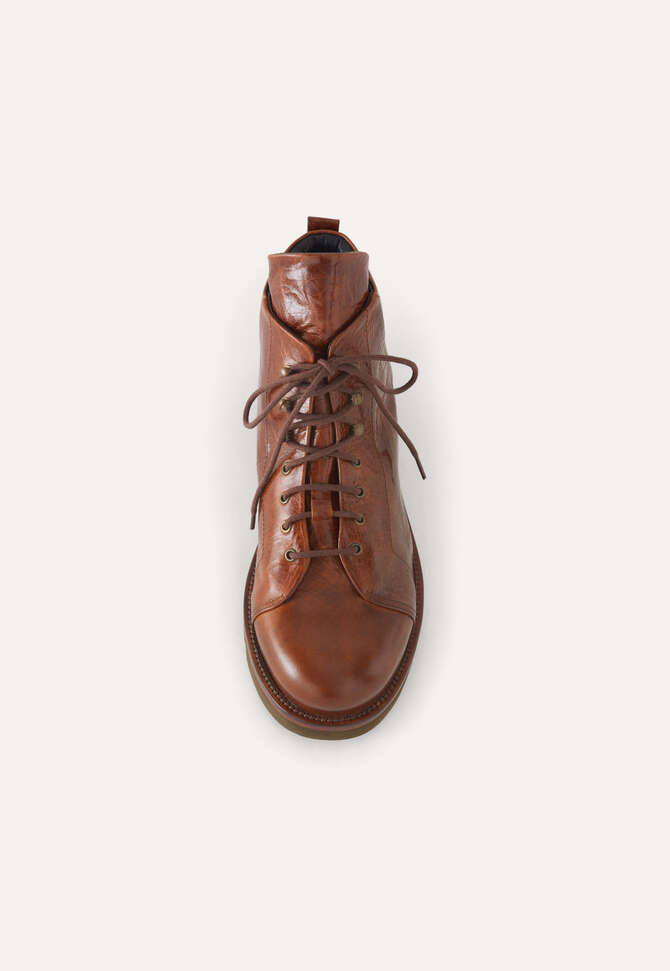 Schn&uuml;rstiefel, Dunkles Lohbraun, completeTheLook