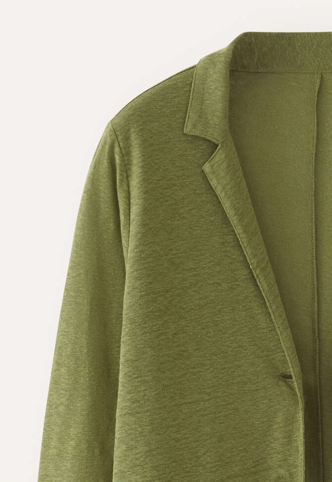 Jersey-Blazer, Limettengr&uuml;n, completeTheLook