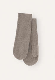 F&auml;ustlinge, Zartes Taupe, webstill