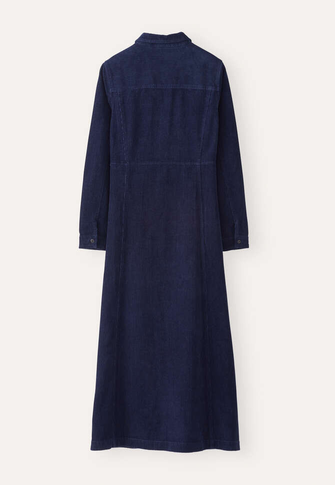 Kleid mit Eins&auml;tzen, Dunkles Indigo, completeTheLook