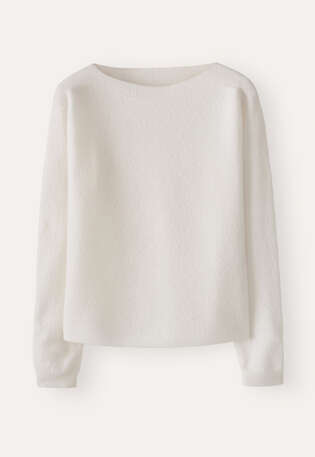 Kastiger Pullover, Pergament, webstill