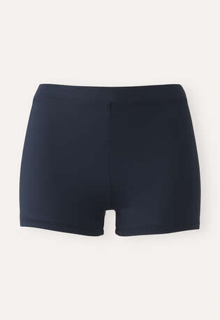 Bikini-Shorts, Petrolblau, webstill