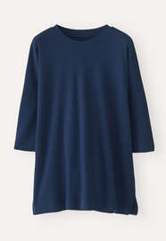 Oberteil mit Dolman-&Auml;rmeln, Navyblau, webstill