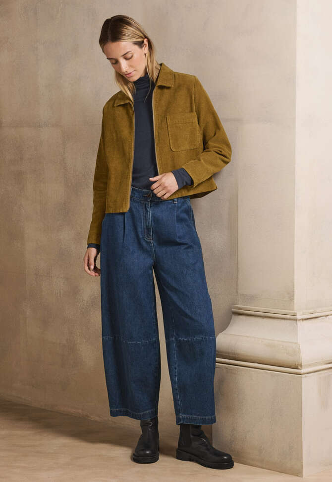 Jacke mit Rei&szlig;verschluss, Flechte, completeTheLook