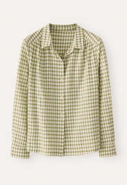 Karobluse, Ecru/Limette, webstill