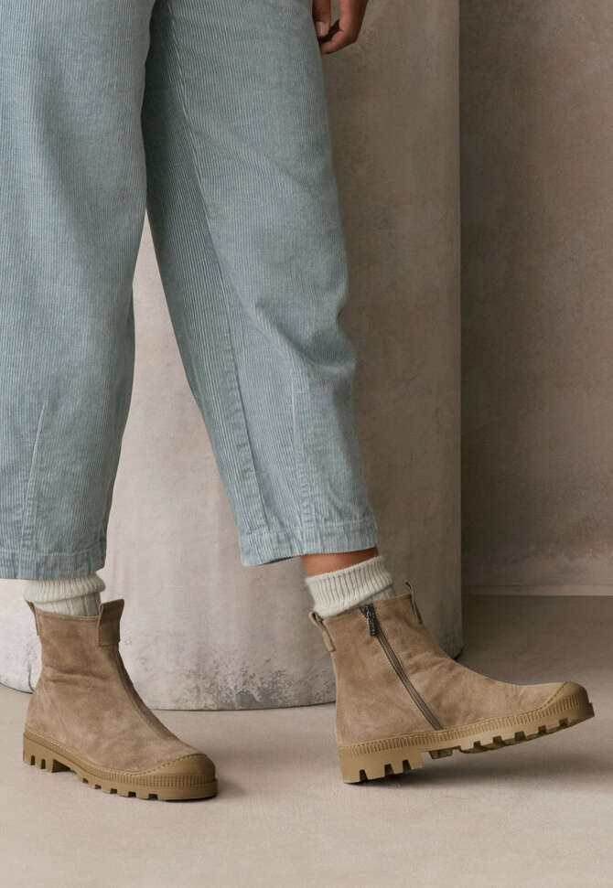 Gerippte Socken, Zartes Grau, completeTheLook