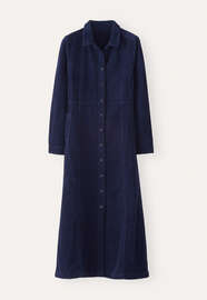 Kleid mit Eins&auml;tzen, Dunkles Indigo, webstill