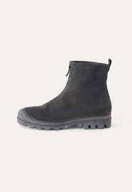 Rei&szlig;verschlussstiefel, Kohlschwarz, webstill