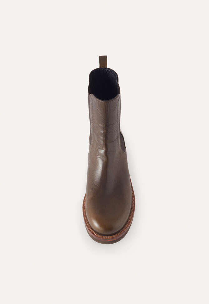 Stiefeletten, Dunkeloliv, completeTheLook