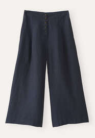 Culotte mit Faltenfront, Tinte, webstill