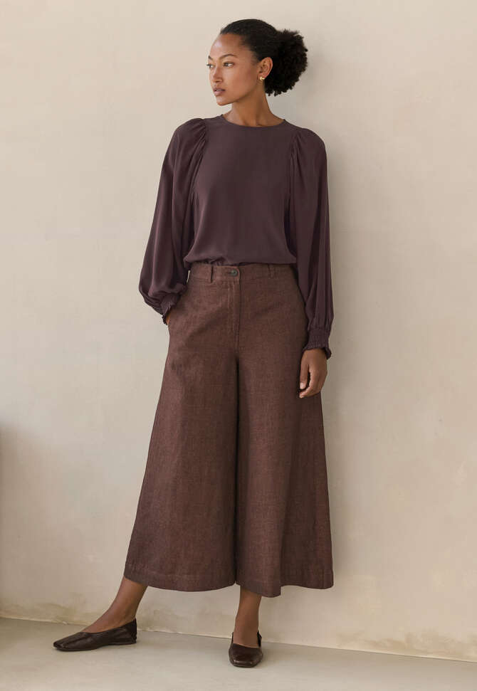 Edle Culotte, Rotbraun, completeTheLook