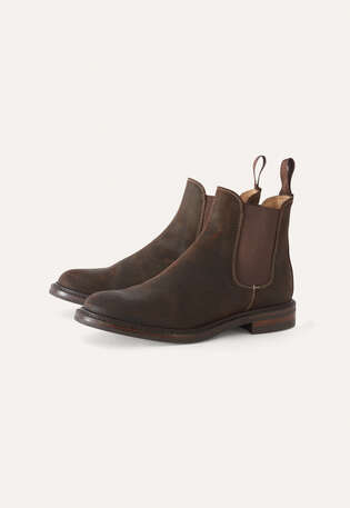 Chelsea Boots, Braun, webstill