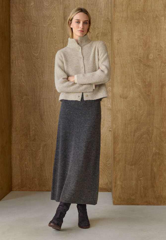 Korbmuster-Pullover, Naturstein, completeTheLook