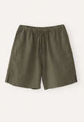 Schlupf-Shorts, Waldgr&uuml;n, webstill