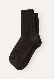 Donegal-Socken, Dunkelbraun, webstill