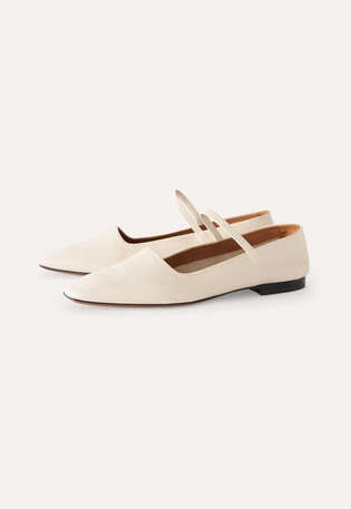 Mary Jane Pumps, Leinen, webstill