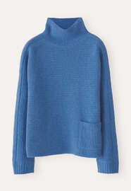 Pullover mit Dolman-&Auml;rmeln, Zartes Indigo, webstill
