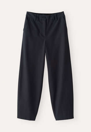 Kn&ouml;chellange Hose, Mitternacht, webstill