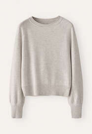 Pullover mit Raglan&auml;rmeln, Perlgrau, webstill