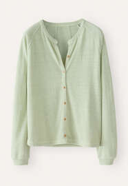 Jersey-Bluse, Mint, webstill
