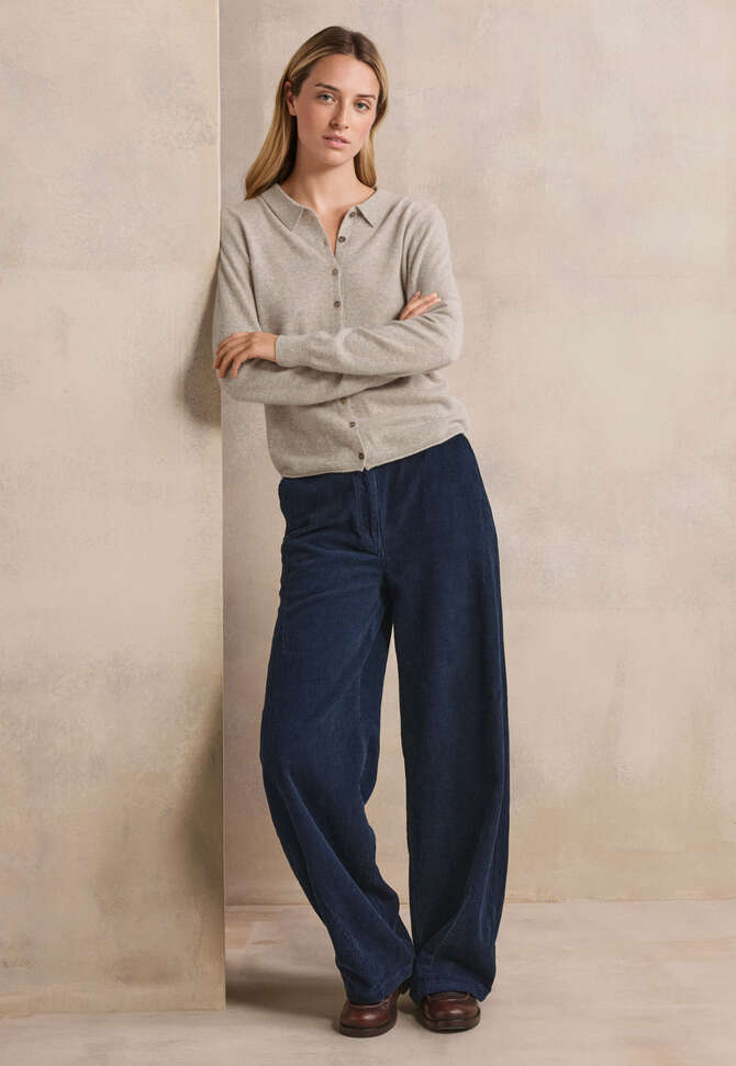 Durchgekn&ouml;pfter Pullover, Kiesel, completeTheLook