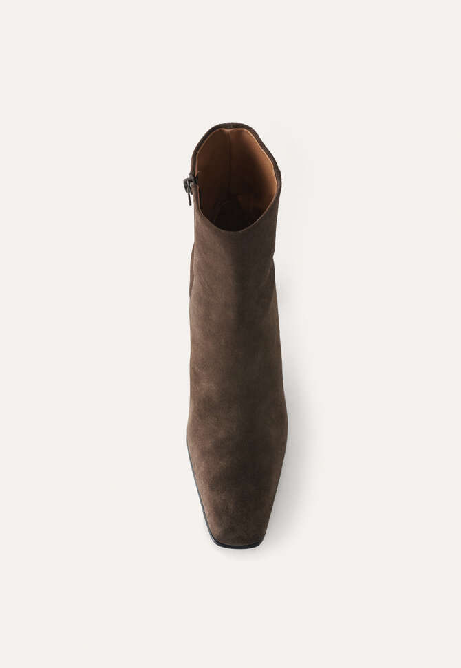Stiefel mit Absatz, Walnuss, completeTheLook