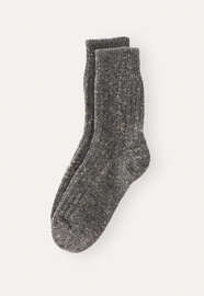 Donegal-Socken, Dunkelgrau, webstill