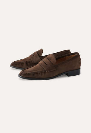 Loafer, Braun, webstill