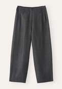Barrel-Leg-Hose, Monochrom, webstill