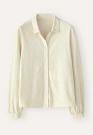 Jersey-Shirt, Ecru, webstill