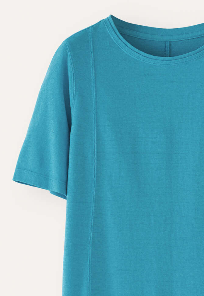 T-Shirt, Zartes Pfauenblau, completeTheLook