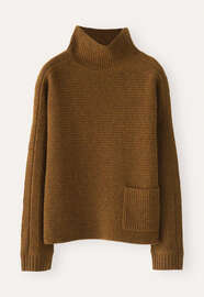Pullover mit Dolman-&Auml;rmeln, Bronze, webstill