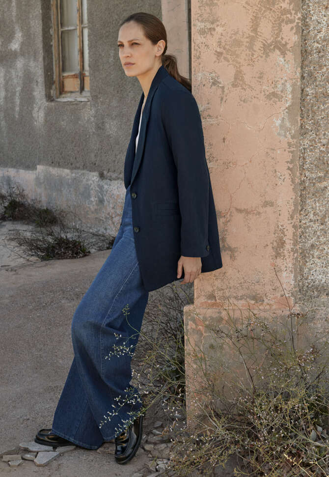 Langer Blazer, Tintenschwarz, completeTheLook