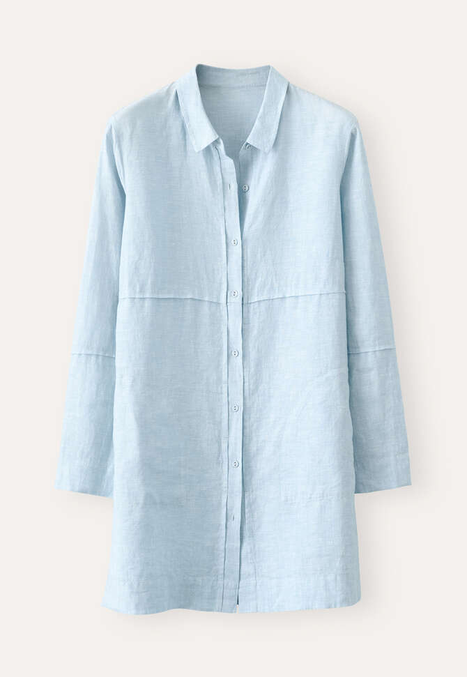 Lange Bluse, Chambray, completeTheLook