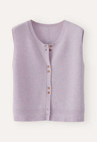 &Auml;rmelloser Pullover, Rosa Lavendel, webstill
