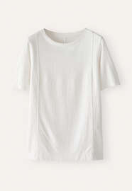 T-Shirt, Wei&szlig;, webstill