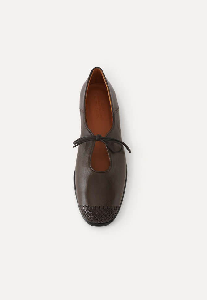 Schuhe mit Frontschn&uuml;rung, Dunkelbraun, completeTheLook
