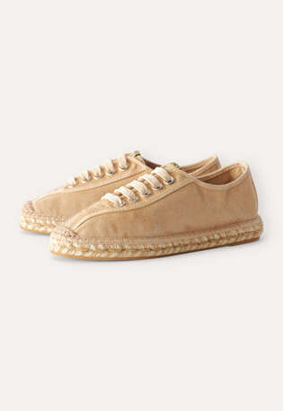 Espadrille-Sneaker, Stein, webstill