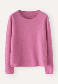 Pullover mit Rundhalsausschnitt, Pfingstrose, webstill