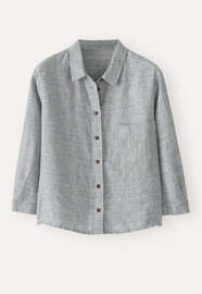 Karobluse, Blau/Stein, webstill