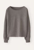 Pullover mit Dolman-&Auml;rmeln, Dunkler Nebel, webstill
